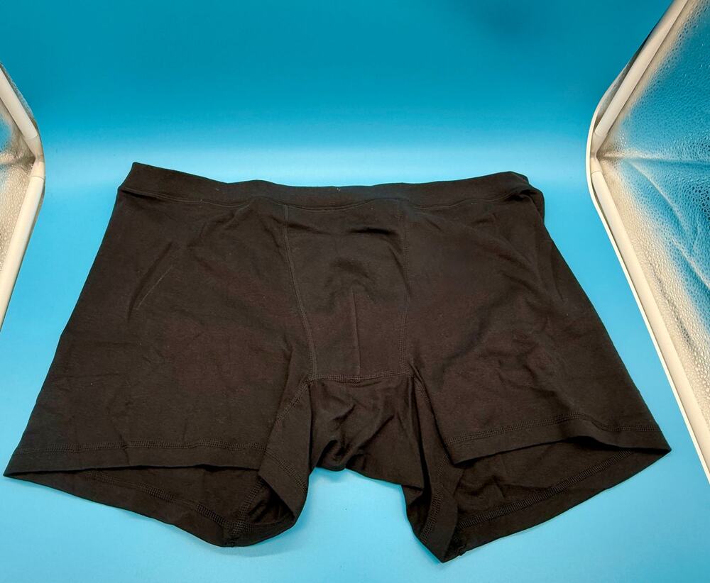 Bombas Bee Better Mens Boxer Briefs XL XXL 38-45 Black 100% Cotton New